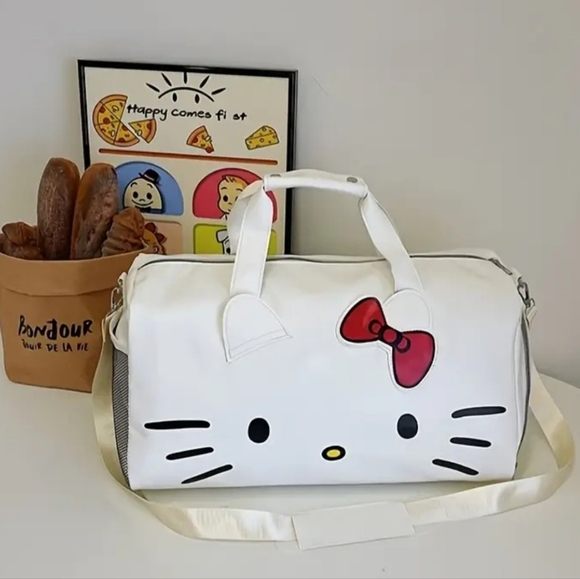 Hello Kitty Extra Large Travel Duffle NWOT - Picture 3 of 11